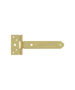 Bandella con cerniera, leggera 250 x 33 x 2,0 mm. - zincato giallo