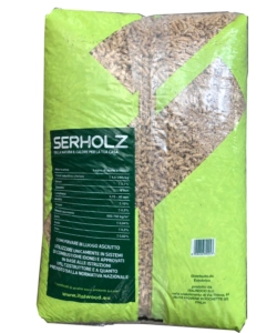 SACCO PELLET ABETE E FAGGIO MADE IN ITALY-  15 KG.
