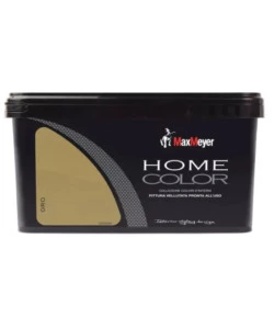 Idropittura lavabile 'home color' - colore oro - 2,5 ml