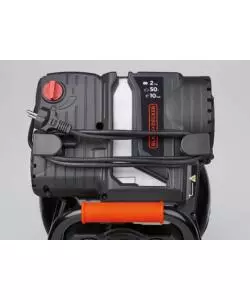 Compressore aria verticale black+decker "bd227/50v-nk" 50l 2hp
