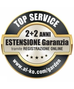 Decespugliatore a scoppio al-ko "bc 225 b" con asta curva 2t 22 cc