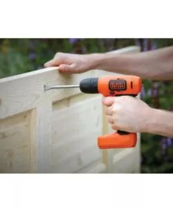 Trapano avvitatore a batteria black+decker "bdcd8-qw" 7,2v 1,5ah