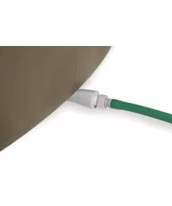 PISCINA IDROMASSAGGIO GONFIABILE BESTWAY "LAY-Z-SPA PALM SPRING" 4/6 PERSONE 196X196X71 CM CON COPERTURA, 2 CARTUCCE, DVD, MANOMETRO PRESSIONE E FLOTTATORE CHIMICO  - COD. 60017