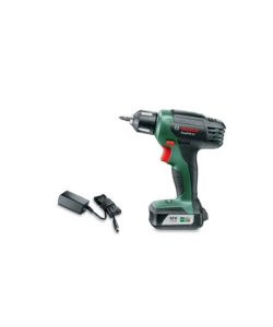 Kit valigetta trapano avvitatore a batteria bosch "easydrill 12" 15 nm 12v 1,5ah