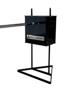 Girarrosto elettrico in acciaio nero 45 kg 140 cm
