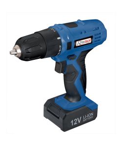 TRAPANO AVVITATORE 'PRIMOTECH' 12 V A BATTERIA LI-ION - RIBIMEX.