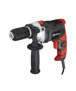 Kit valigetta trapano avvitatore a percussione elettrico ribimex "prkit92fp" 92 accessori 810 w