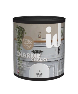 Pittura decorativa lavabile per mobili 'charme' neve 500 ml