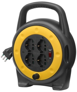 Vimar Avvolgicavo 10A 4 Uscite Universali 5M