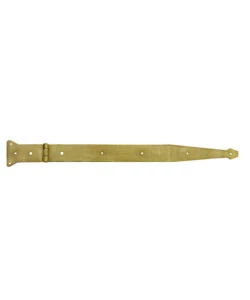 Bandella a cerniera, pesante 400 x 45 x 4,0 mm. - zincato giallo