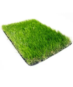 Prato sintetico 'zerbino riccio verde' 6/8 mm 2x25 m