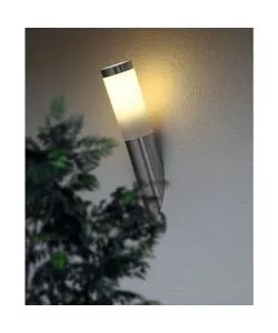 Applique led da esterno eglo "helsinki" grigio 12w
