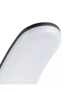 Applique led da esterno eglo "fiumicino" nero 3000k