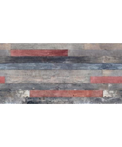 Lastra decorativa in polipropilene con stampa effetto color wood, 100x50 cm