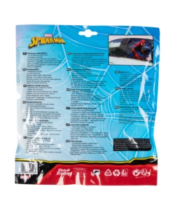 Coppia tendine auto laterali trapezio "spiderman" 65x38 cm