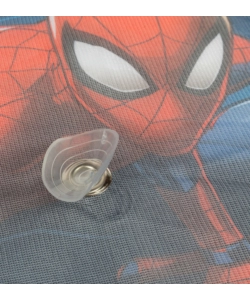 Coppia tendine auto laterali trapezio "spiderman" 65x38 cm