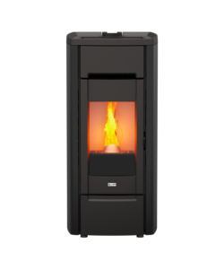 STUFA A PELLET IN GHISA CAST IRON 8 NERA 7,6 KW  - CANADIAN STOVE