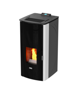 TERMOSTUFA A PELLET 'CLASS THERMO 17' BIANCA - CANADIAN STOVE.