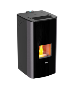 TERMOSTUFA A PELLET "CLASS THERMO 34" GRIGIA 30,4 KW - CANADIAN STOVE.