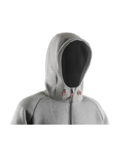 Felpa da lavoro kapriol "tech hoodie" colore grigio, tg xxl