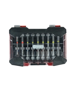Set 18 inserti prolungati per avvitatore connex "max-power" in acciaio