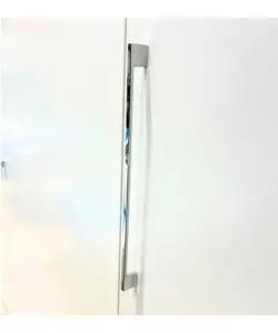Armadio bianco a 8 ante, 320x52x207 cm