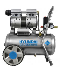 Compressore Aria Hyundai Senza Olio 50 L Silenziato cod. 65706