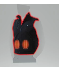 Gilet Riscaldante Donna Con Batteria - Temperatura Regolabile, Lavabile, Per Outdoor E Inverno - Foto 2