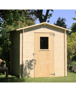 Casetta in legno da giardino alce "regis" in abete 198x198x216 cm