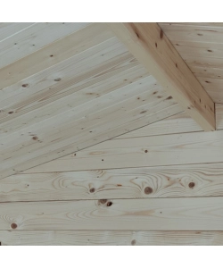 Casetta in legno da giardino alce "regis" in abete 198x198x216 cm