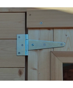 Casetta in legno da giardino alce "hobby" in abete 146x98x197 cm