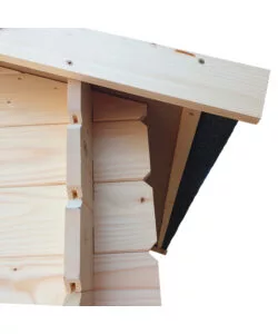 Casetta in legno da giardino alce "hobby" in abete 146x98x197 cm