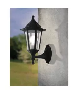 Applique da esterno eglo "duanera" nero 28w