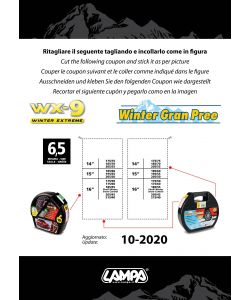 CATENE DA NEVE AUTOVETTURE WX-9 - WINTER GRAN PREE 6.5 WINTER GRAN PREE  GP02059