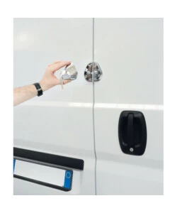 Kit 2 serrature aggiuntive per porte veicoli commerciali lampa "vigilant" - 65412