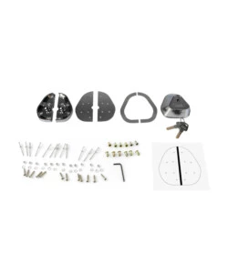Kit 2 serrature aggiuntive per porte veicoli commerciali lampa "vigilant" - 65412