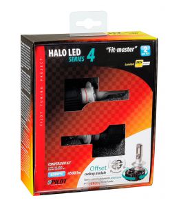 LAMPADE LED PER AUTO 9-32V HALO LED SERIE 4 FIT-MASTER - (H7) - 25W - PX26D - 2 PZ  - SCATOLA  57799
