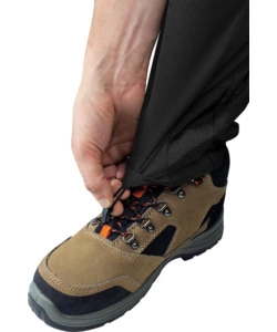 Kapriol pantalone da lavoro "tech" nero, tg xxxl