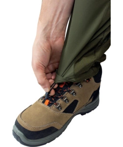 Pantalone da lavoro kapriol "tech" colore verde, tg xxxl