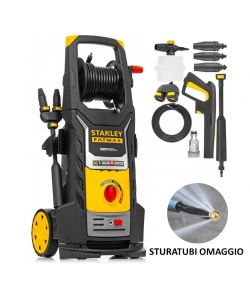IDROPULITRICE A FREDDO 25DE CON DUALTECH SYSTEM -  2500 W 810 L/H 150 BAR + STURATUBI IN OMAGGIO - STANLEY