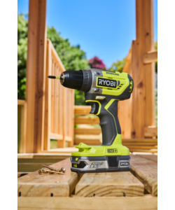 Trapano avvitatore a batteria ryobi "r18dd5-0" 18v, solo corpo macchina