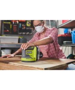Levigatrice rotorbitale a batteria ryobi "r18ros-0" 18v, solo corpo macchina