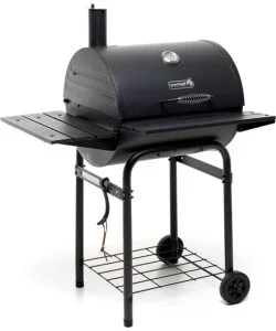 Barbecue a carbonella sochef "pablo 55" con affumicatore 90x76x126 cm