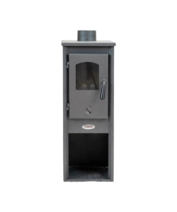 Stufa a legna ignip "berna" grigio 7 kw