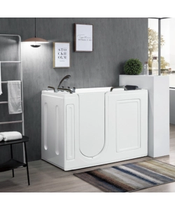 Vasca da bagno con sportello apertura a sinistra 133,4x67,3x101,6 cm