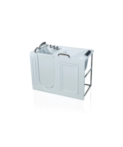 Vasca da bagno con sportello apertura a sinistra 133,4x67,3x101,6 cm