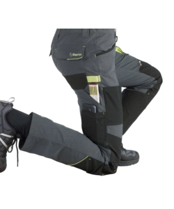 Kapriol pantalone da lavoro "dynamic piastrellista grgio/nero, tg xl