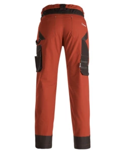 Kapriol pantalone da lavoro "dynamic" artigiano ruggine/nero, tg s