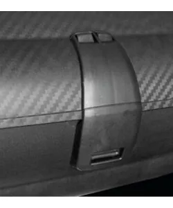 Box tetto per auto 320 litri lampa in polipropilene nero - 60132