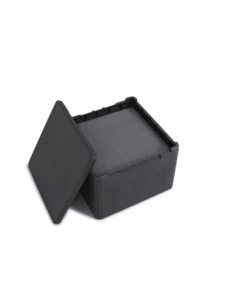 Set da giardino "claire lounge" con 2 poltrone, un divano a 3 posti e tavolo, colore grafite - keter